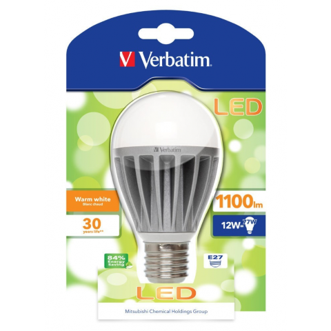 Lampe, economique, verbatim ,LED, classic, A E27 ,12W